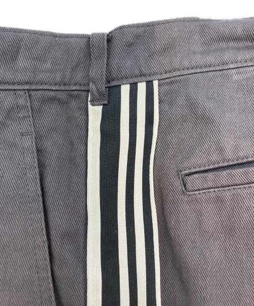 BLACK COMME des GARCONS（ブラックコムデギャルソン）BLACK COMME des GARCONS (ブラックコムデギャルソン) サイドラインパンツ ブラック サイズ:SIZE Lの古着・服飾アイテム