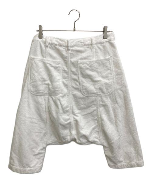 COMME des GARCONS HOMME PLUS（コムデギャルソンオムプリュス）COMME des GARCONS HOMME PLUS (コムデギャルソンオムプリュス) サルエルパンツ ホワイト サイズ:XSの古着・服飾アイテム