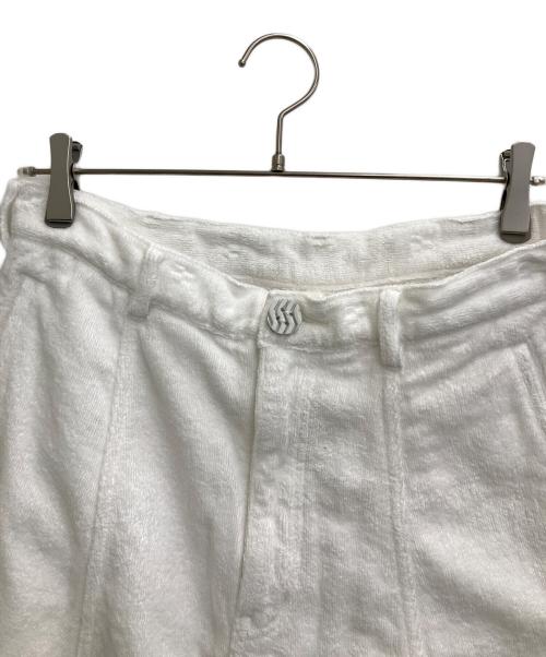 COMME des GARCONS HOMME PLUS（コムデギャルソンオムプリュス）COMME des GARCONS HOMME PLUS (コムデギャルソンオムプリュス) サルエルパンツ ホワイト サイズ:XSの古着・服飾アイテム