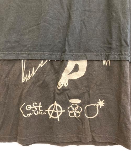 COMME des GARCONS HOMME PLUS（コムデギャルソンオムプリュス）COMME des GARCONS HOMME PLUS (コムデギャルソンオムプリュス) 再構築ロングTシャツ ブラック サイズ:ＦＲＥＥの古着・服飾アイテム