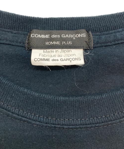 COMME des GARCONS HOMME PLUS（コムデギャルソンオムプリュス）COMME des GARCONS HOMME PLUS (コムデギャルソンオムプリュス) 再構築ロングTシャツ ブラック サイズ:ＦＲＥＥの古着・服飾アイテム