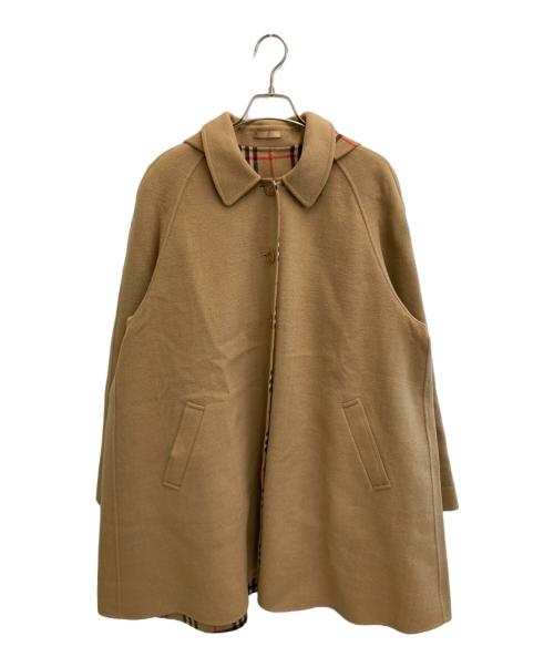 Burberry's（バーバリー）Burberry's (バーバリーズ) ノヴァチェックメルトンコート ベージュ サイズ:-の古着・服飾アイテム