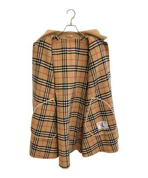 Burberry's（バーバリー）Burberry's (バーバリーズ) ノヴァチェックメルトンコート ベージュ サイズ:-の古着・服飾アイテム