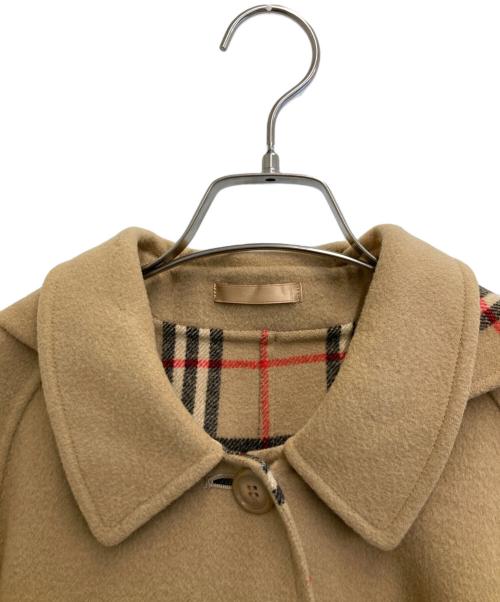 Burberry's（バーバリー）Burberry's (バーバリーズ) ノヴァチェックメルトンコート ベージュ サイズ:-の古着・服飾アイテム