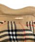 中古・古着 Burberry's (バーバリーズ) ノヴァチェックメルトンコート ベージュ サイズ:-：15000円