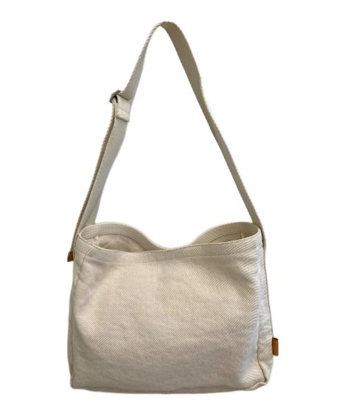 HENDER SCHEME（エンダースキーマ）Hender Scheme (エンダースキーマ) キャンバスショルダーバッグ アイボリー サイズ:-の古着・服飾アイテム