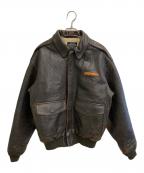 AVIREXアヴィレックス）の古着「A-2 フライトジャケット」｜ブラウン