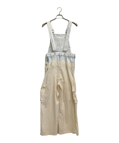 MAISON SPECIAL（メゾンスペシャル）MAISON SPECIAL (メゾンスペシャル) デニムサスペンダーカーゴパンツ スカイブルー サイズ:38の古着・服飾アイテム
