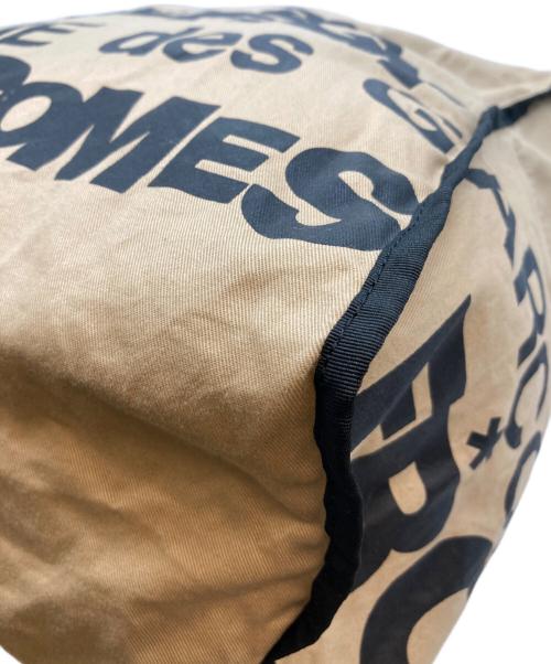 COMME des GARCONS（コムデギャルソン）COMME des GARCONS (コムデギャルソン) メッセージプリントトートバッグ ベージュ サイズ:-の古着・服飾アイテム