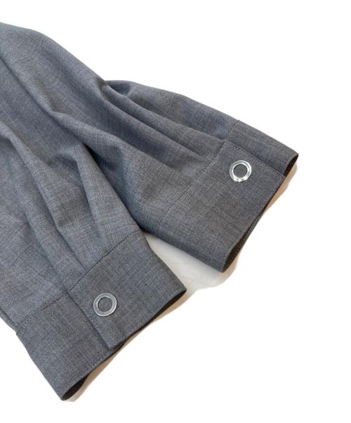 MAISON SPECIAL（メゾンスペシャル）MAISON SPECIAL (メゾンスペシャル) メタルショートブルゾン グレー サイズ:SIZE Freeの古着・服飾アイテム