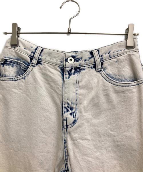 Ameri（アメリ）AMERI (アメリ) SENSU DETAIL DENIM PANT ホワイト サイズ:W25の古着・服飾アイテム