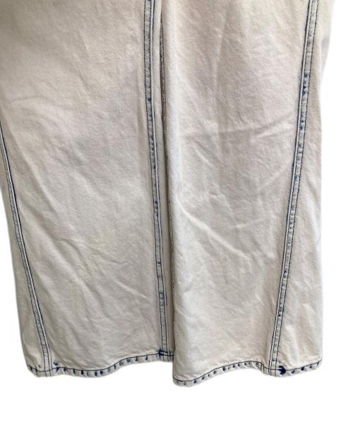 Ameri（アメリ）AMERI (アメリ) SENSU DETAIL DENIM PANT ホワイト サイズ:W25の古着・服飾アイテム