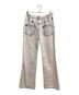 AMERI (アメリ) SENSU DETAIL DENIM PANT ホワイト サイズ:W25：7000円