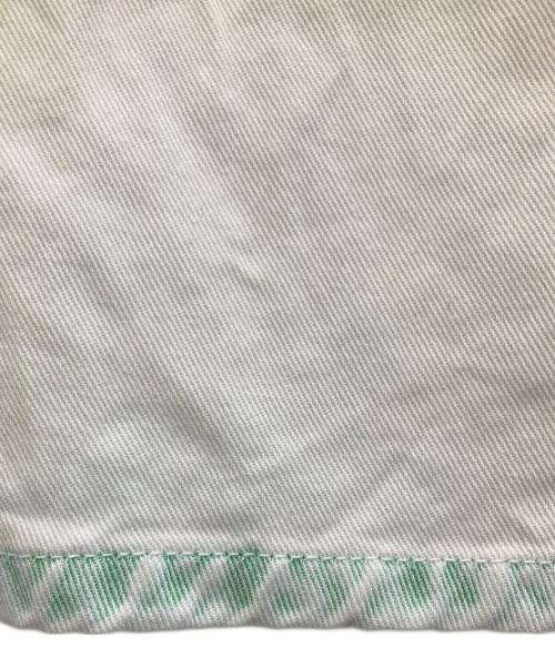 Ameri（アメリ）Ameri (アメリ) FULL LENGTH COLOR DENIM SKIRT グリーン サイズ:W26の古着・服飾アイテム