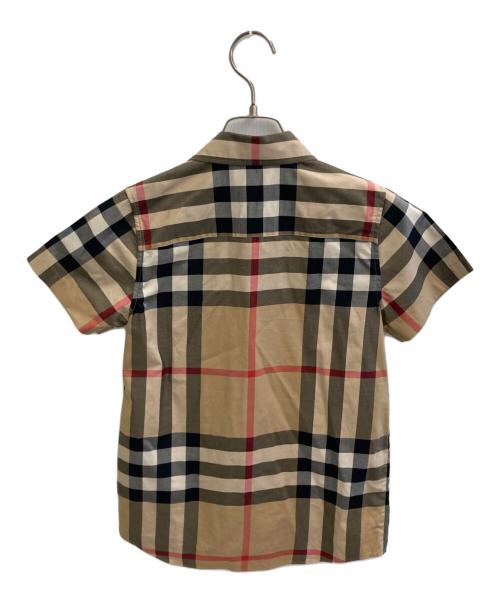 BURBERRY LONDON（バーバリーロンドン）BURBERRY LONDON (バーバリーロンドン) ヴィンテージノバチェックシャツ ブラウン サイズ:140cmの古着・服飾アイテム