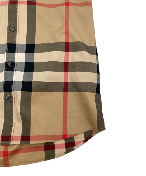 BURBERRY LONDON（バーバリーロンドン）BURBERRY LONDON (バーバリーロンドン) ヴィンテージノバチェックシャツ ブラウン サイズ:140cmの古着・服飾アイテム