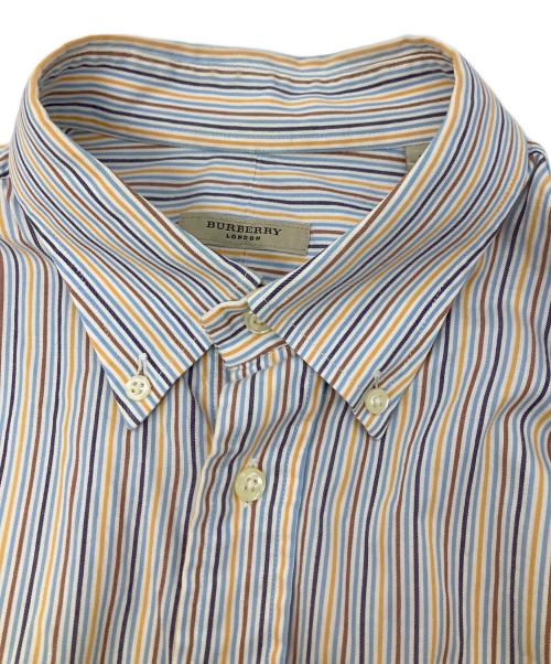 BURBERRY LONDON（バーバリーロンドン）BURBERRY LONDON (バーバリーロンドン) ストライプシャツ マルチカラー サイズ:ＸＬの古着・服飾アイテム