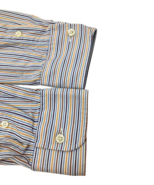 BURBERRY LONDON（バーバリーロンドン）BURBERRY LONDON (バーバリーロンドン) ストライプシャツ マルチカラー サイズ:ＸＬの古着・服飾アイテム