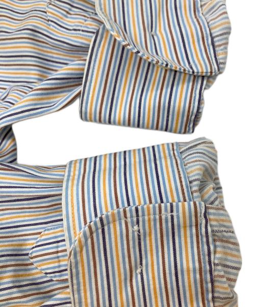 BURBERRY LONDON（バーバリーロンドン）BURBERRY LONDON (バーバリーロンドン) ストライプシャツ マルチカラー サイズ:ＸＬの古着・服飾アイテム
