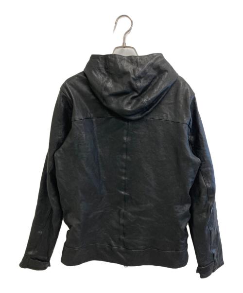 GIORGIO BRATO（ジョルジョブラッド）GIORGIO BRATO (ジョルジョブラッド) レザージャケット ブラック サイズ:48の古着・服飾アイテム