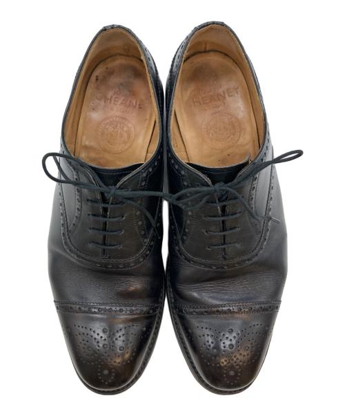 CHEANEY（チーニー）CHEANEY (チーニー) ウィングチップシューズ ブラック サイズ:26の古着・服飾アイテム