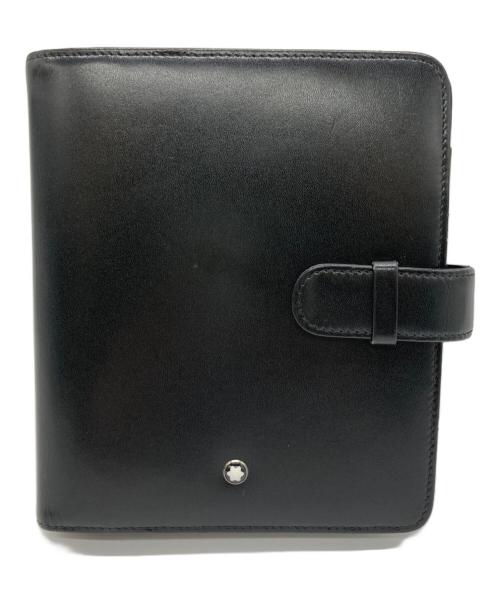 MONTBLANC（モンブラン）MONTBLANC (モンブラン) ミニ６サイズ システム 手帳 ブラックの古着・服飾アイテム