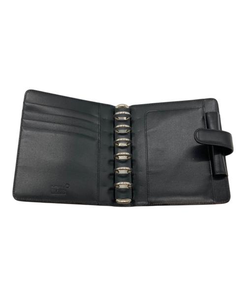 MONTBLANC（モンブラン）MONTBLANC (モンブラン) ミニ６サイズ システム 手帳 ブラックの古着・服飾アイテム