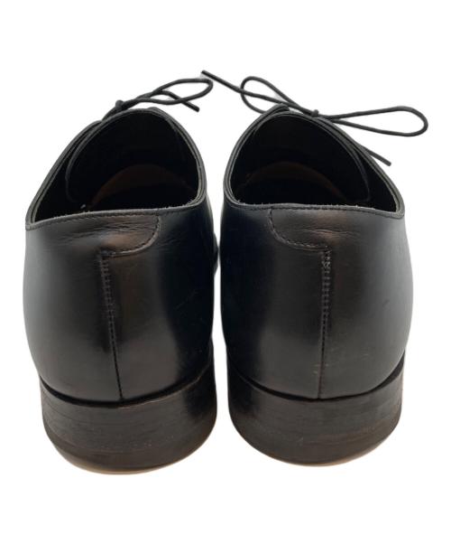 JOHNSTON&MURPHY（ジョンストン＆マーフィー）JOHNSTON&MURPHY (ジョンストン＆マーフィー) Uチップシューズ ブラック サイズ:8.5の古着・服飾アイテム