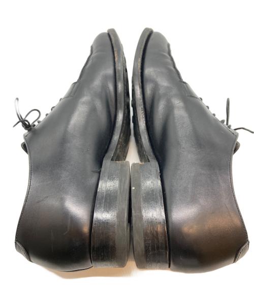 JOHNSTON&MURPHY（ジョンストン＆マーフィー）JOHNSTON&MURPHY (ジョンストン＆マーフィー) Uチップシューズ ブラック サイズ:8.5の古着・服飾アイテム