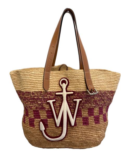 J.W.ANDERSON（ジェイダブリューアンダーソン）J.W.ANDERSON (ジェイダブリューアンダーソン) バスケットベルトトート ブラウン サイズ:-の古着・服飾アイテム