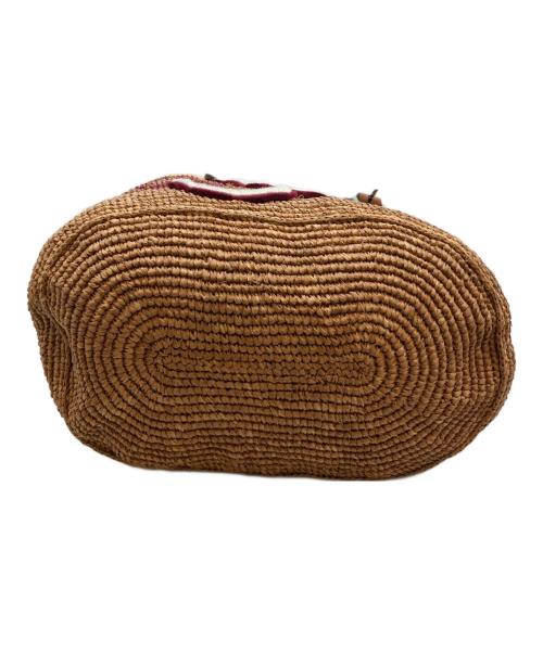 J.W.ANDERSON（ジェイダブリューアンダーソン）J.W.ANDERSON (ジェイダブリューアンダーソン) バスケットベルトトート ブラウン サイズ:-の古着・服飾アイテム