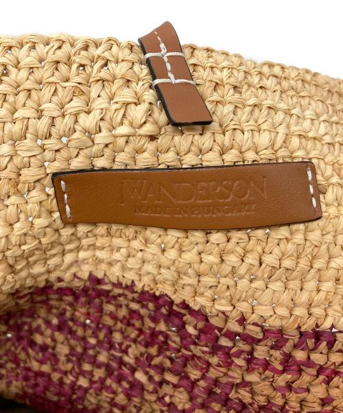 J.W.ANDERSON（ジェイダブリューアンダーソン）J.W.ANDERSON (ジェイダブリューアンダーソン) バスケットベルトトート ブラウン サイズ:-の古着・服飾アイテム