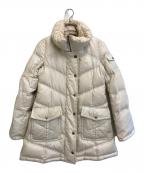 BURBERRY BLUE LABELバーバリー ブルー レーベル）の古着「ダウンジャケット」｜ホワイト