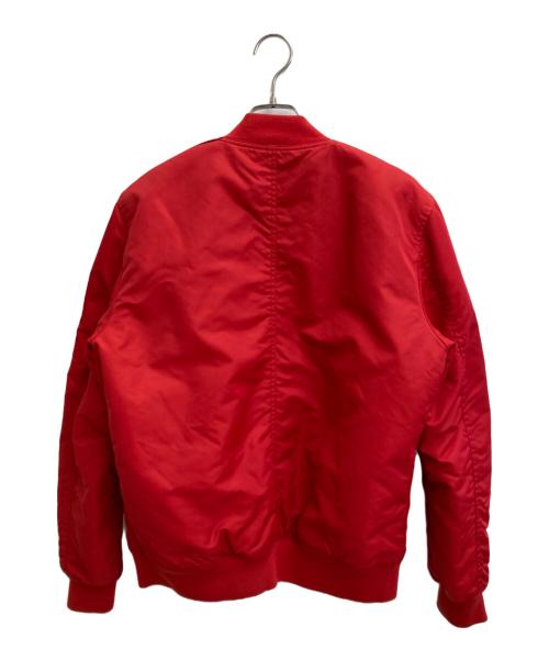 REPLAY（リプレイ）REPLAY (リプレイ) フライトジャケット レッド サイズ:M 未使用品の古着・服飾アイテム