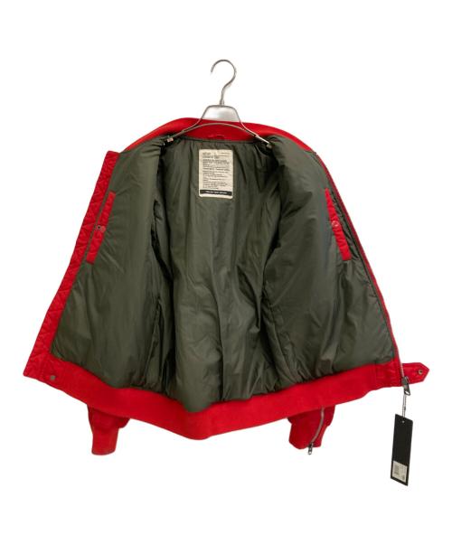 REPLAY（リプレイ）REPLAY (リプレイ) フライトジャケット レッド サイズ:M 未使用品の古着・服飾アイテム