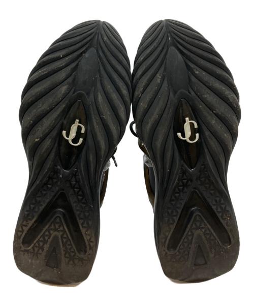 JIMMY CHOO（ジミーチュウ）JIMMY CHOO (ジミーチュウ) cosmos/M ブラック サイズ:42の古着・服飾アイテム