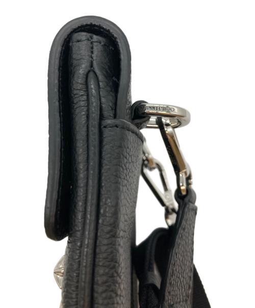 JIMMY CHOO（ジミーチュウ）JIMMY CHOO (ジミーチュウ) KIMI MESSANGER ブラック サイズ:-の古着・服飾アイテム