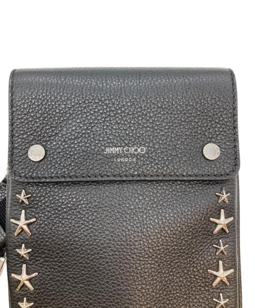 JIMMY CHOO（ジミーチュウ）JIMMY CHOO (ジミーチュウ) KIMI MESSANGER ブラック サイズ:-の古着・服飾アイテム