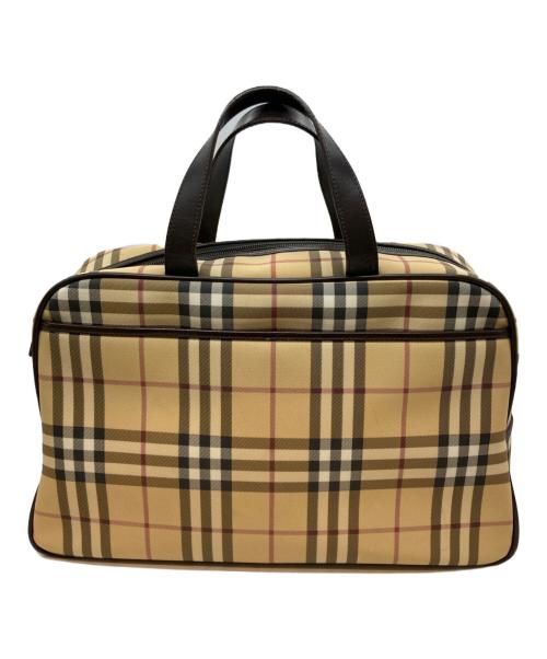 BURBERRY（バーバリー）BURBERRY (バーバリー) ボストンバッグ ベージュ サイズ:-の古着・服飾アイテム