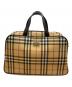 BURBERRY（バーバリー）の古着「ボストンバッグ」｜ベージュ