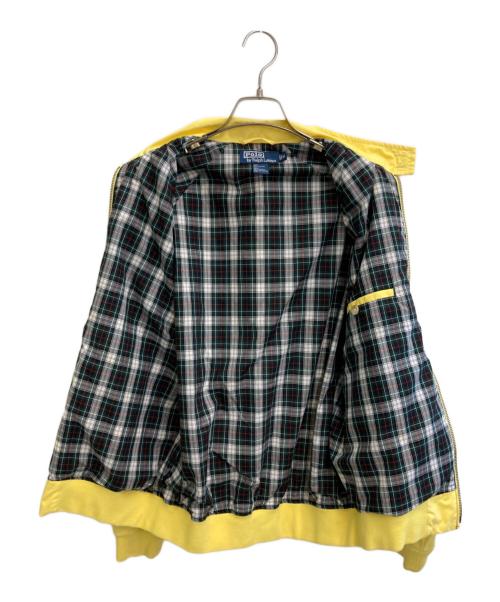 POLO RALPH LAUREN（ポロ・ラルフローレン）POLO RALPH LAUREN (ポロ・ラルフローレン) スイングトップ イエロー サイズ:Sの古着・服飾アイテム