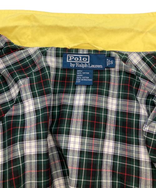 POLO RALPH LAUREN（ポロ・ラルフローレン）POLO RALPH LAUREN (ポロ・ラルフローレン) スイングトップ イエロー サイズ:Sの古着・服飾アイテム
