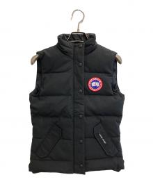 CANADA GOOSE（カナダグース）の古着「ダウンベスト」｜ブラック