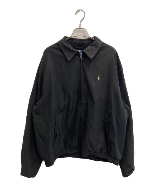 POLO RALPH LAUREN（ポロ・ラルフローレン）POLO RALPH LAUREN (ポロ・ラルフローレン) スイングトップ ブラック サイズ:XLの古着・服飾アイテム