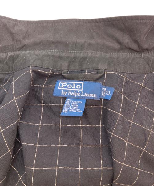 POLO RALPH LAUREN（ポロ・ラルフローレン）POLO RALPH LAUREN (ポロ・ラルフローレン) スイングトップ ブラック サイズ:XLの古着・服飾アイテム