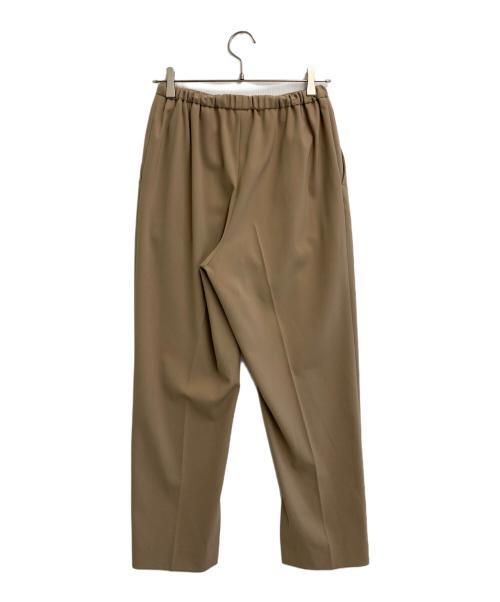 Con te（コンテ）Con te (コンテ) スリットテーパードパンツ ブラウン サイズ:SIZE 36の古着・服飾アイテム