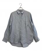 IENAイエナ）の古着「ラミーリヨセルロングシャツ」｜ブルー
