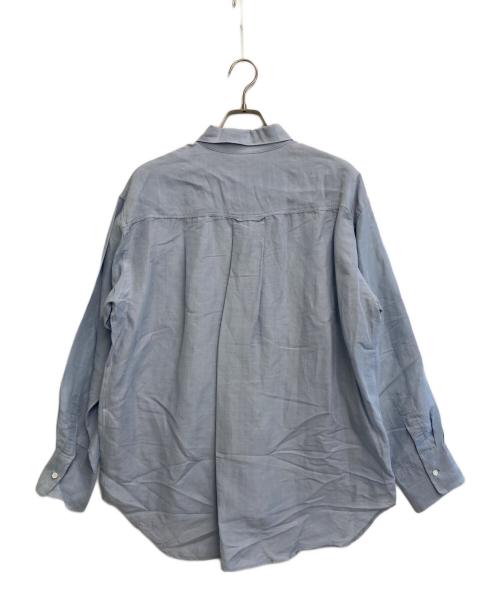 IENA（イエナ）IENA (イエナ) ラミーリヨセルロングシャツ ブルー サイズ:38の古着・服飾アイテム