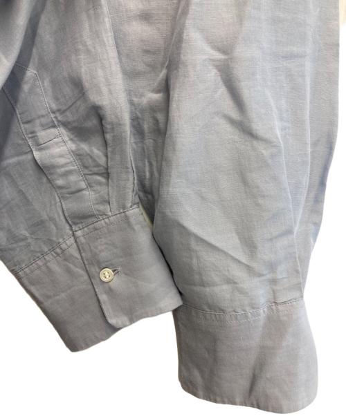 IENA（イエナ）IENA (イエナ) ラミーリヨセルロングシャツ ブルー サイズ:38の古着・服飾アイテム