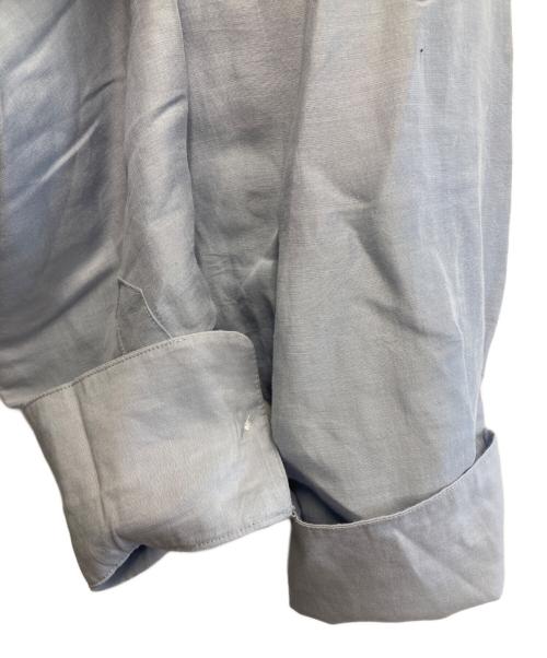 IENA（イエナ）IENA (イエナ) ラミーリヨセルロングシャツ ブルー サイズ:38の古着・服飾アイテム